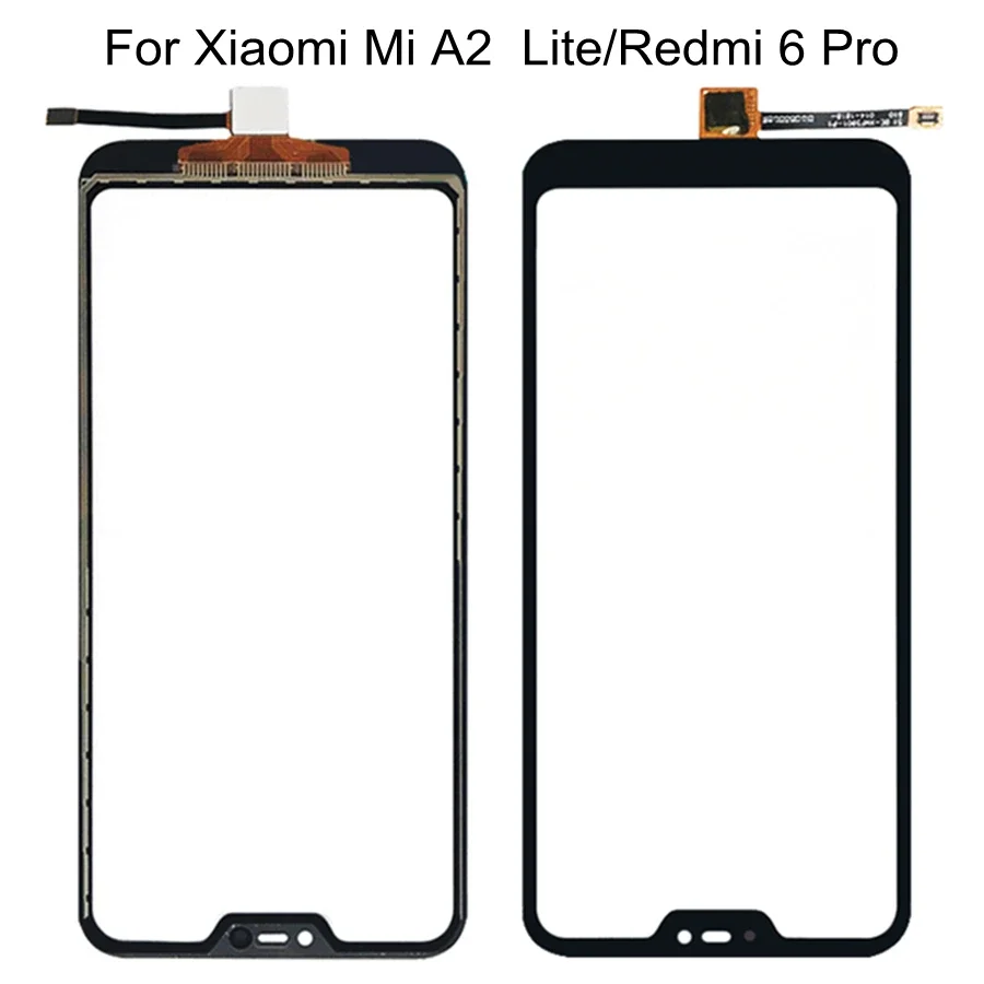 

Сенсорная панель для Xiaomi Mi A2 Lite/Redmi 6 Pro, сенсорное стекло с сенсорным экраном