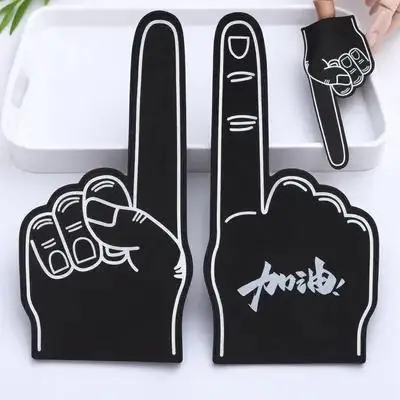 

3 pcs Giant Foam Fingers Extra Large Eva Material For Sports Events Cheerleading Parties Fan Support Foam Hand Team Sport Props