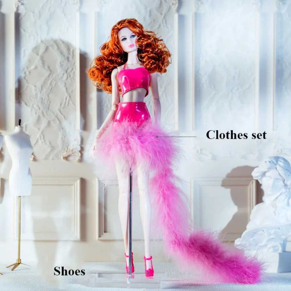 roupas-de-moda-europeia-elegantes-com-acessorios-de-cabelo-vestidos-de-casamento-em-renda-presentes-para-colecionadores-vestidos-de-couro-pu-feitos-a-mao