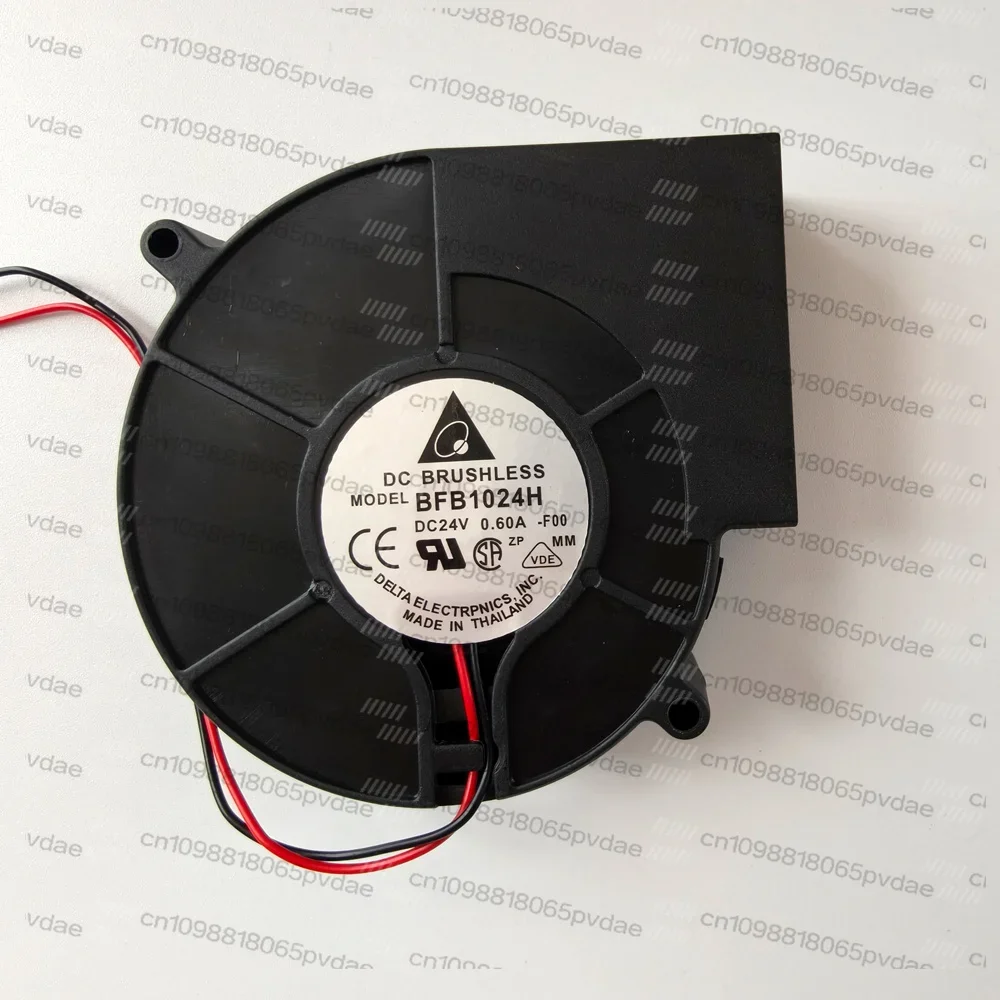 ventilador-turbina-de-succao-de-papel-bfb1024h-delta-blower-24v-060a-9733-9cm-bfb1024he-com-alto-fluxo-de-ar-original