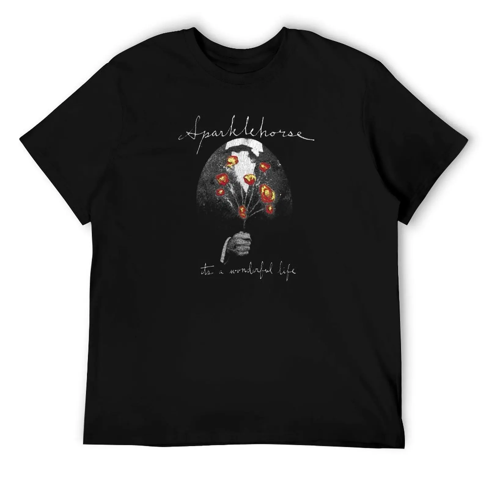 

Sparklehorse It's a Wonderful Life T-Shirt t shirt personalised cotton tshirt 100% mens graphic t shirts T-Shirt
