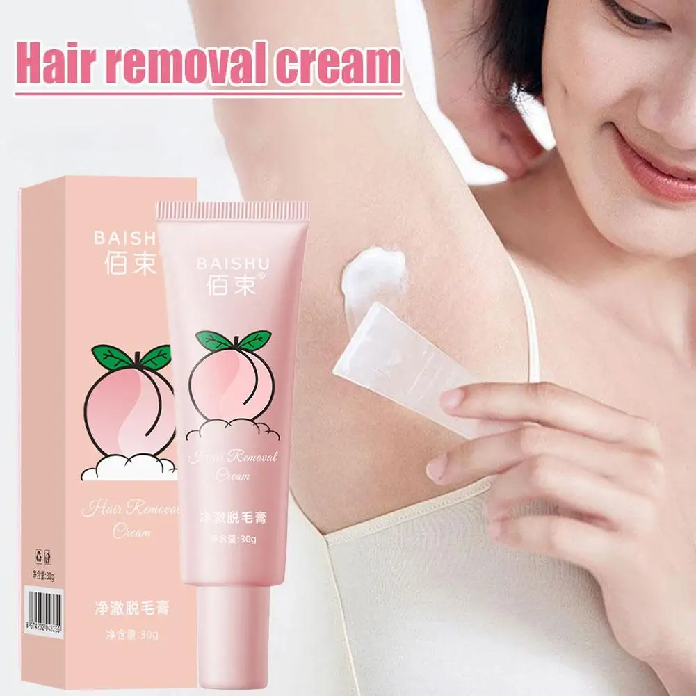 

Painless Hair Removal Cream Arm Leg Back Underarms Care Line Body Full Bikini Skin Gentle Repair Non-Irritating W6K9