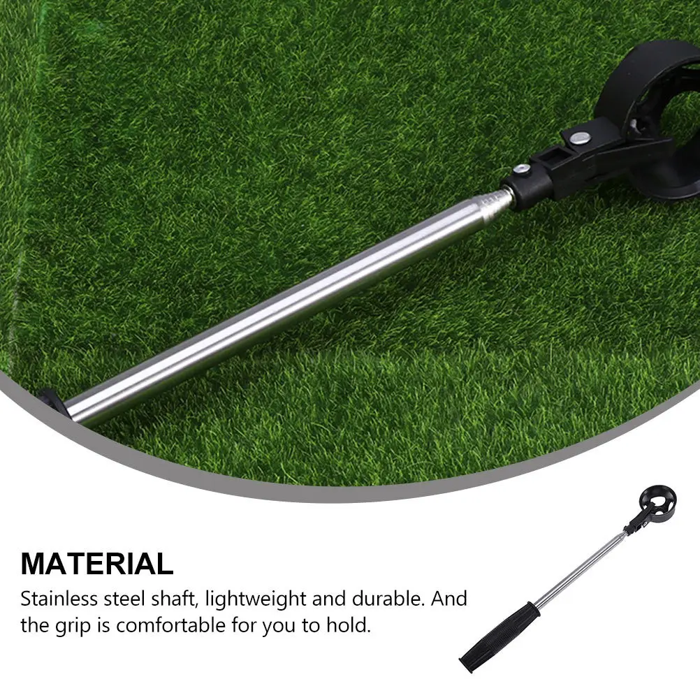 

Golfs Ball Retriever Stainless Steel Stretchable Telescopic Picker Lightweight Portable Scoop Grabber Up Tool Golf Accessories