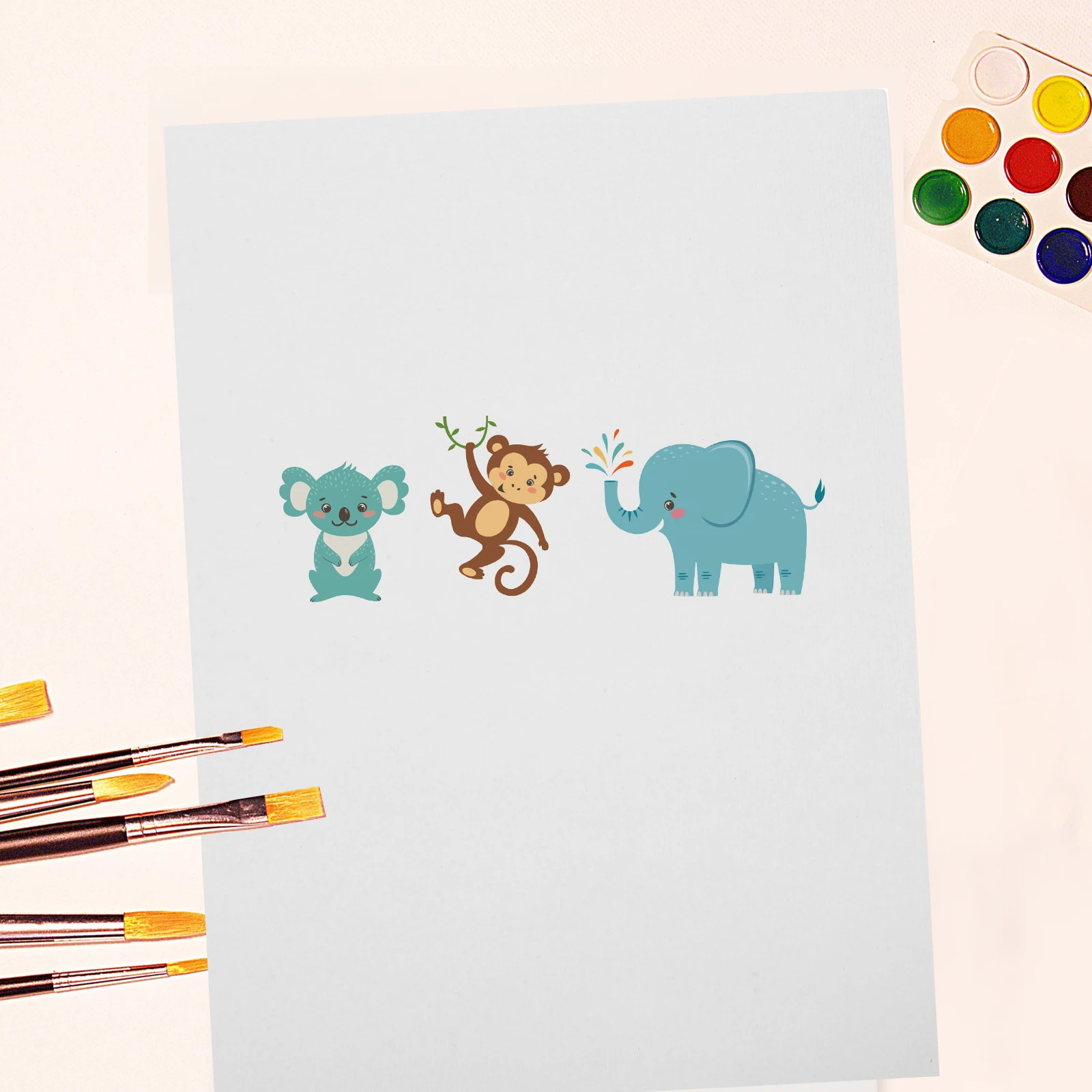

150 Pcs Watercolor Paper Toddler Drawing for Painting s Easel Graffiti Papers Child