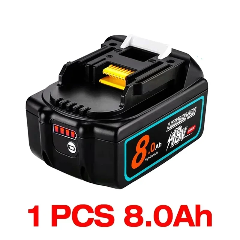

For Makita Rechargeable 18V 5.0/6.0/8.0Ah Li-Ion Battery For Makita BL1830 BL1815 BL1860 BL1840 Replacement Power Tool Battery