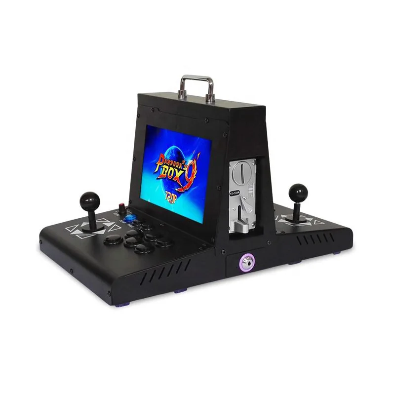 10 Inch LCD 2 Players Super Mini Arcade Game Machine 1388 In 1 Games Board Multi Game Console