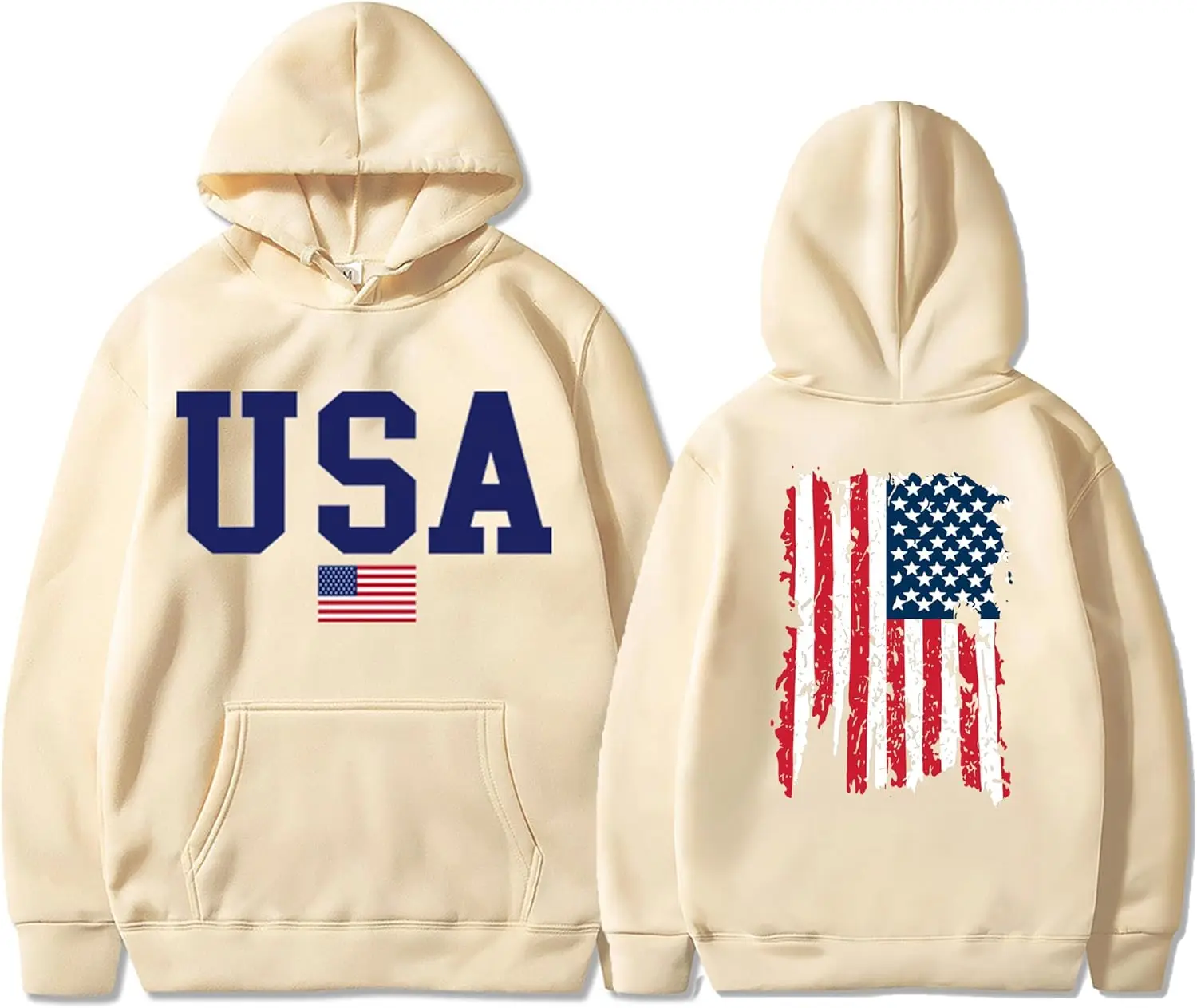 Moletom com capuz dos EUA para homens suéter com bandeira americana feminino pulôver de manga comprida unissex suéter dos EUA com capuz para homens