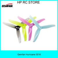 2Pairs Gemfan Hurricane 3016 3inch Toothpick 3X1.6X3 3-Blade PC Propeller 1.5mm 2mm Hole For RC FPV Racing Drone