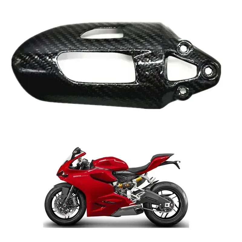 FOR DUCATI Panigale V2 899 959 1199 1299 Motorcycle Parts Shock Absorber Cover Guard Carbon Fiber V 2Motorcycle Accessories