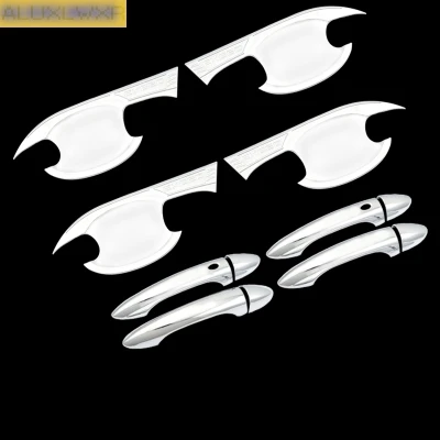New Auto Chrome Outside Door Handle bowl Cover Trim Molding Fit For Chery EXEED TX TXL 2018 2019 2020 Car Accessories