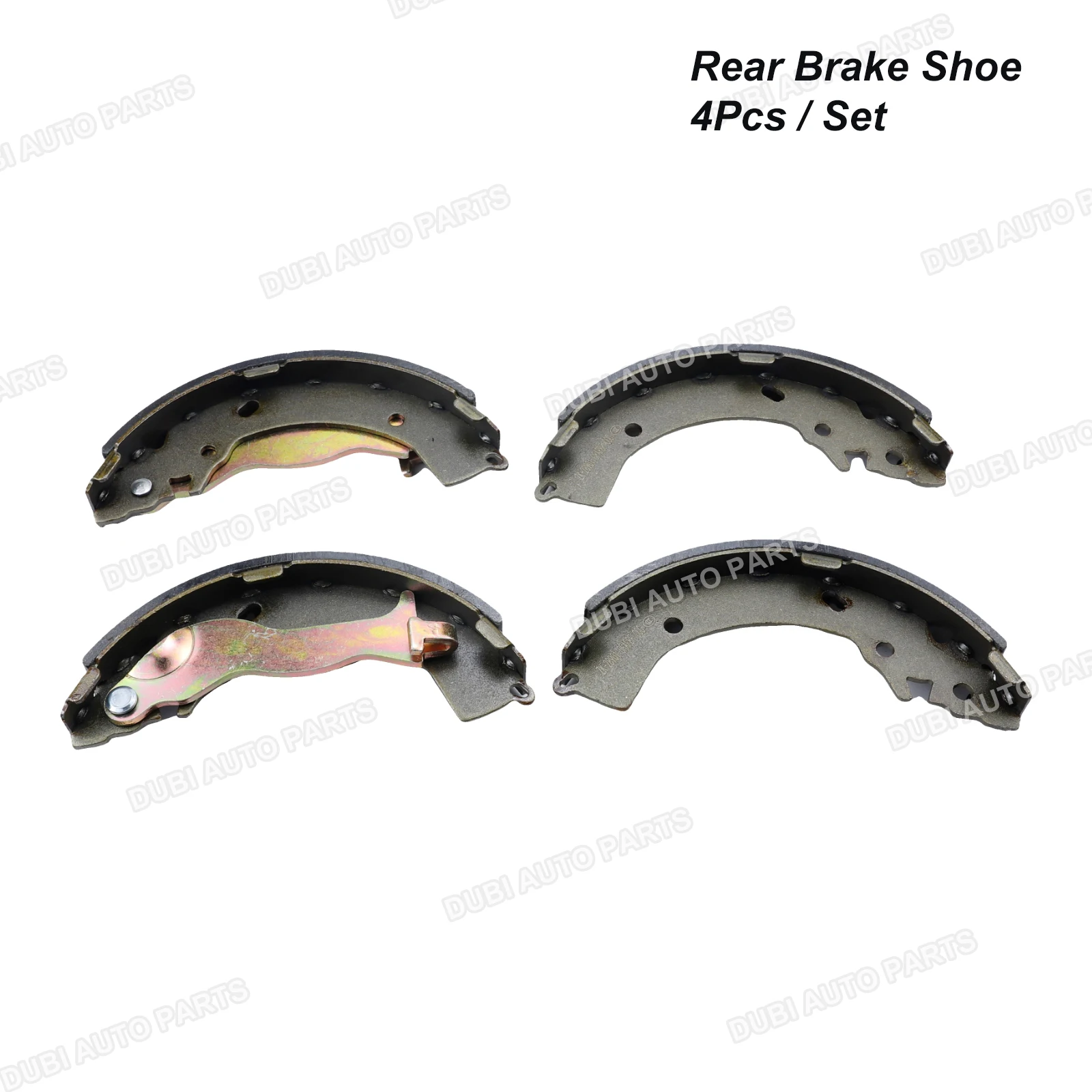 

Rear Brake Shoe Set For HYUNDAI ACCENT IV 1.4 1.6 2010-2017 i10 i20 VERNA KIA RIO III 1.2/1.25/1.4 2011-2017 STONIC 583050UA00