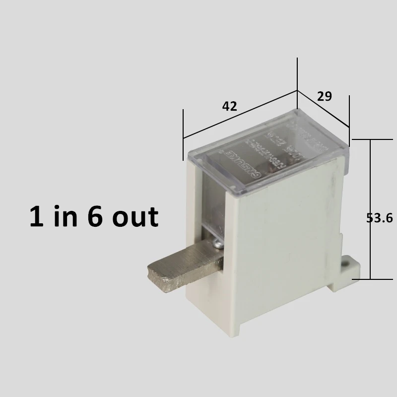 Variant: 1 in 6 out 2