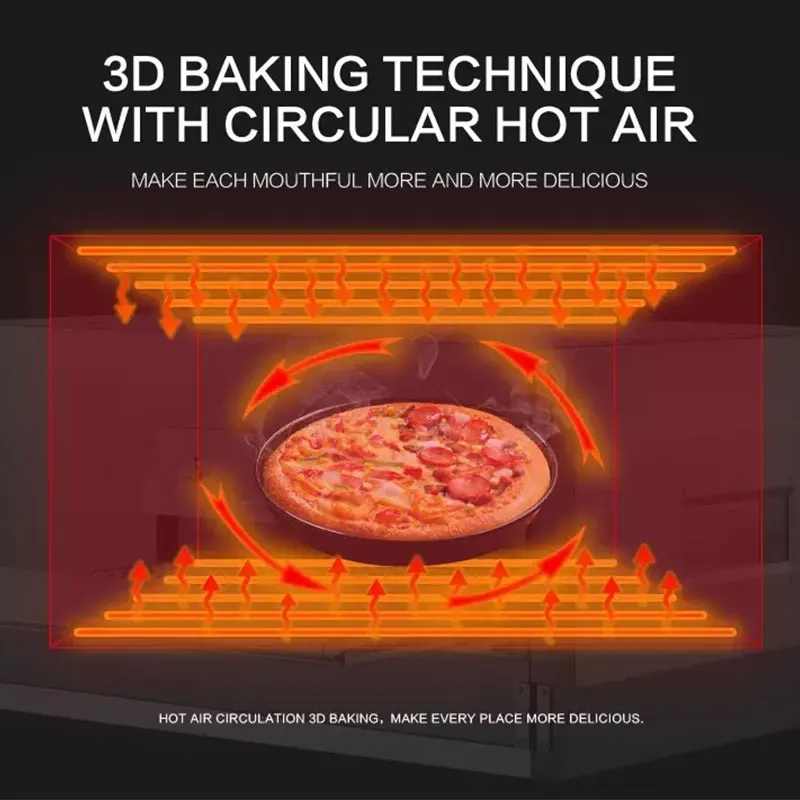high quality Commercial Electric Conveyor Automatic Pizza Oven PIZZA MAKER Machine Pizza Baking Oven For Pizzeria