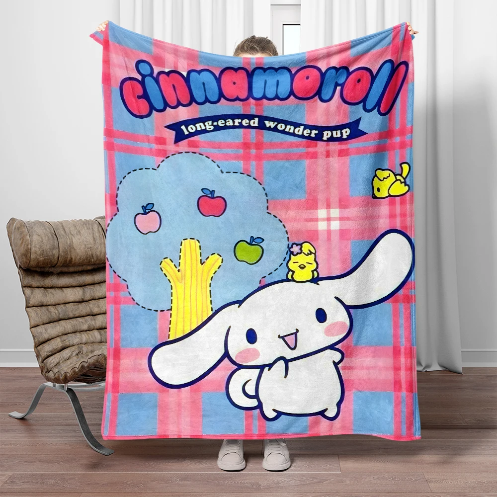 

Cinnamoroll blanket. Seasonal blankets. Used for sofas, beds, living rooms, travel picnics, blankets thin blanket cobertor