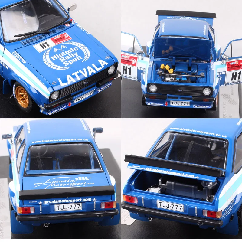 Sun Star 1/18 Ford Escort RS1800 Auto 24 Rally Estonia Historic 2012 Big Scale Car Model Racer #1 La Diecasts & Toy Vehicles Boy