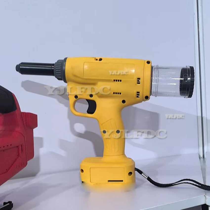 2.4-6.4MM Electric Rivet Gun Cordless Brushless Industrial Grade powet tool for Dewalt 18V battery