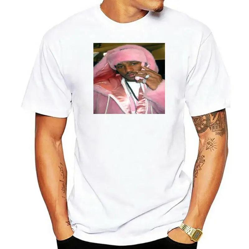 Cam'ron T Shirt Camron Pink Fur Tee Shirt