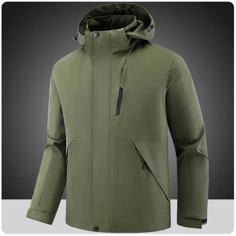 Plus Size 7XL 8XL Spring Autumn Military Jacket Men Outdoor Windbreakers Waterproof Jackets Men Hunt Camping Hiking Men Clothing