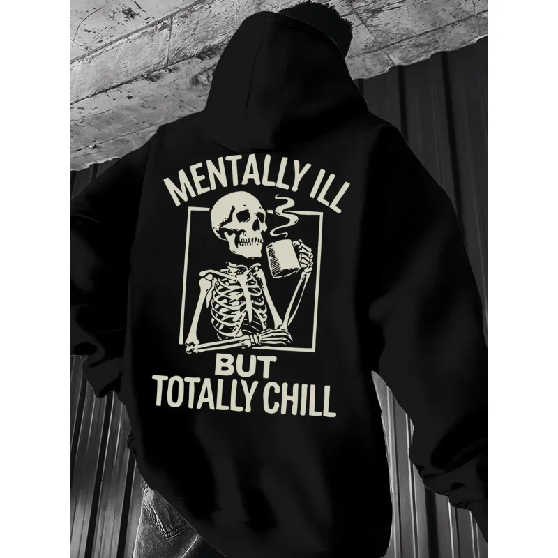 2026 New Men's Loose Hoodie, Slim Fit for Spring and Autumn, Multifunctional Casual, Size S-3XL