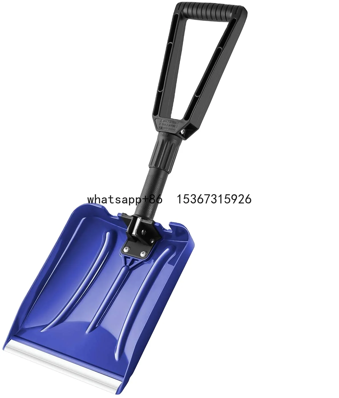 Small and safe fold snow shovel for snow removal