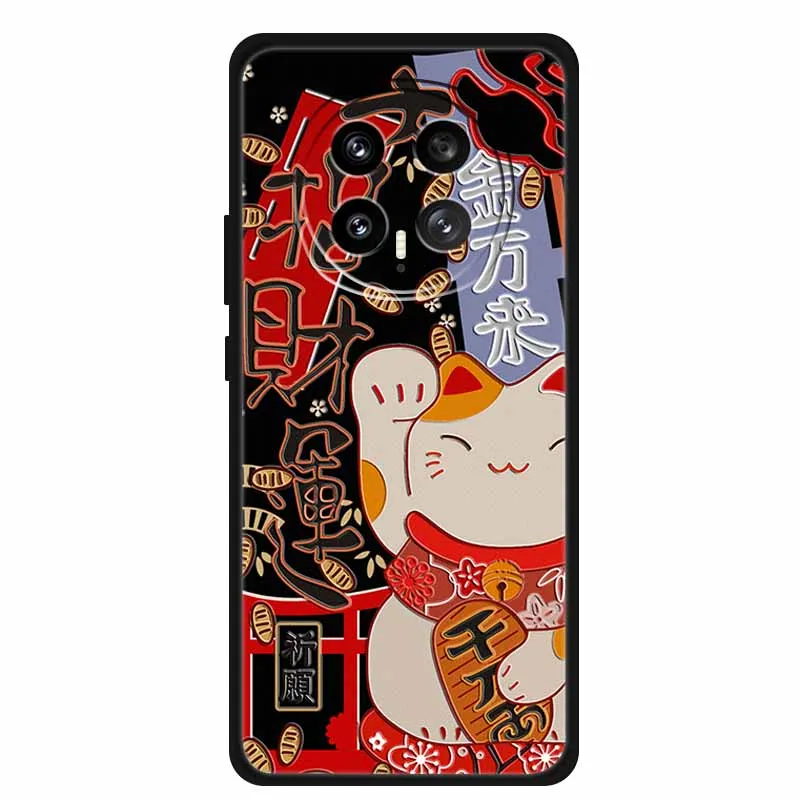 3D Emboss Case For Honor Magic 8 5G Phone Case 8 Pro Flowers Silicone Soft Coque Funda For Honor Magic8 Pro Back Cover Case Bag #5