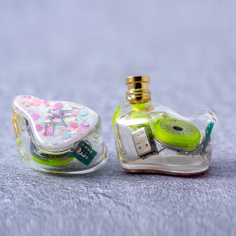 بروفانس لا يعرف الخوف 1DD + 2BA سماعات Sonion الهجينة 3 برامج تشغيل 3 تكوين قسم التردد 0.78 مم كابل 2Pin قابل للفصل