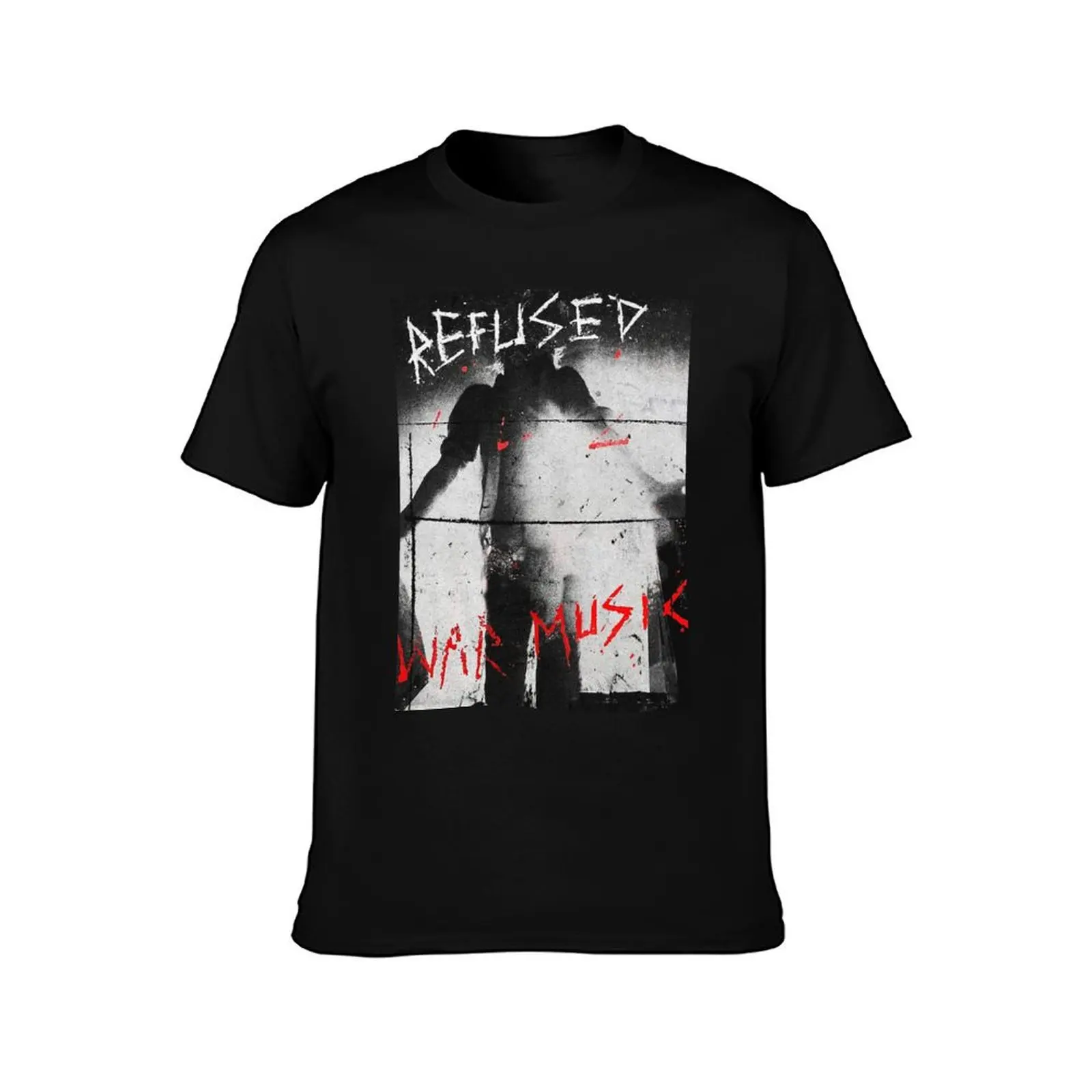 REFUSED BAND T-Shirt Big and Tall Loose Fit T-Shirt