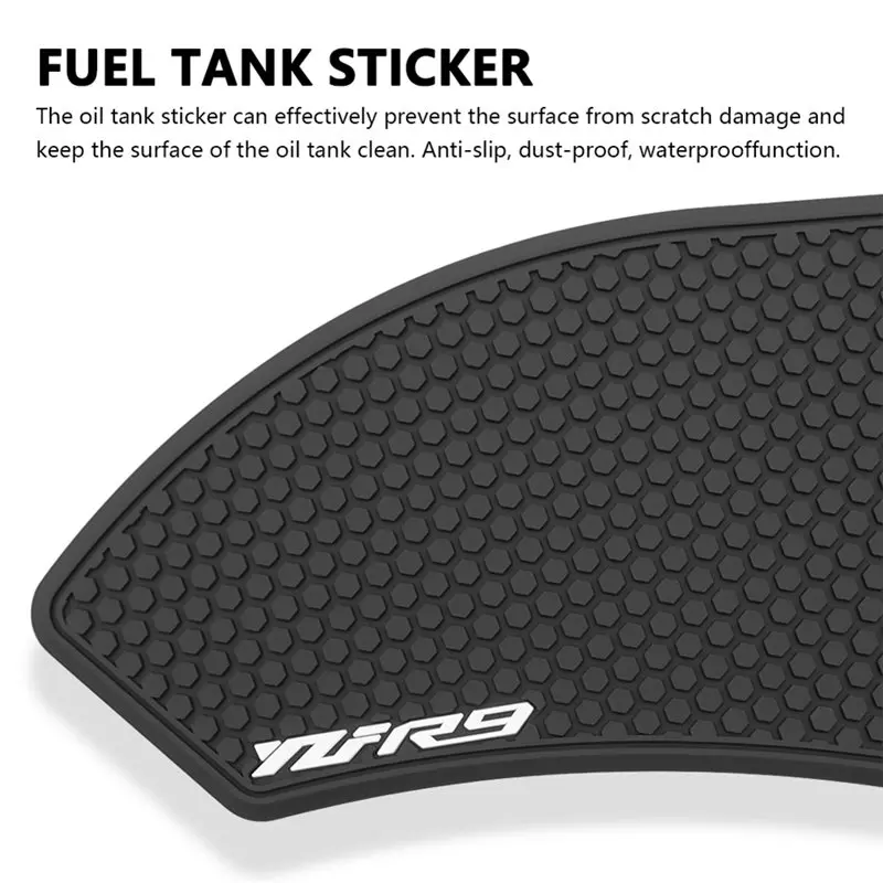 Motorcycle Protector Stickers Decals Fuel Tank Pad Knee Protection For YZF-R9 2026 YZF-R9 2025 YZFR9