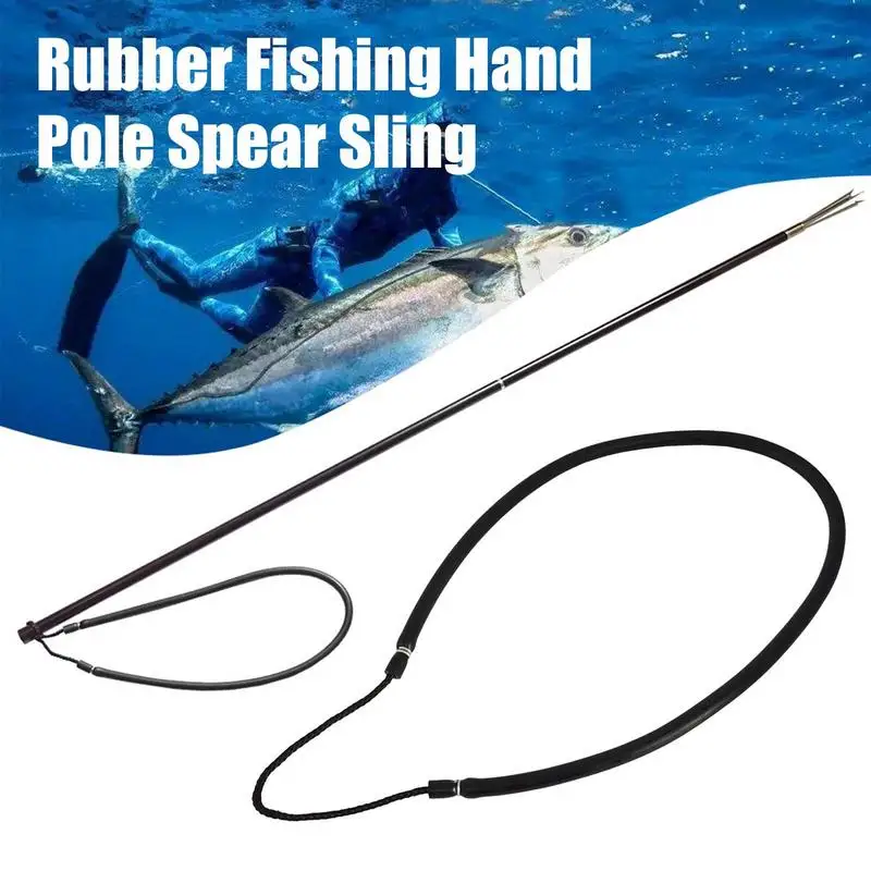 Speargun Bands Spear Sling For Spearfishing Hawaiian Sling For Fishing Speargun Pole Spear Sling Eject The Harpoon Effortlessly