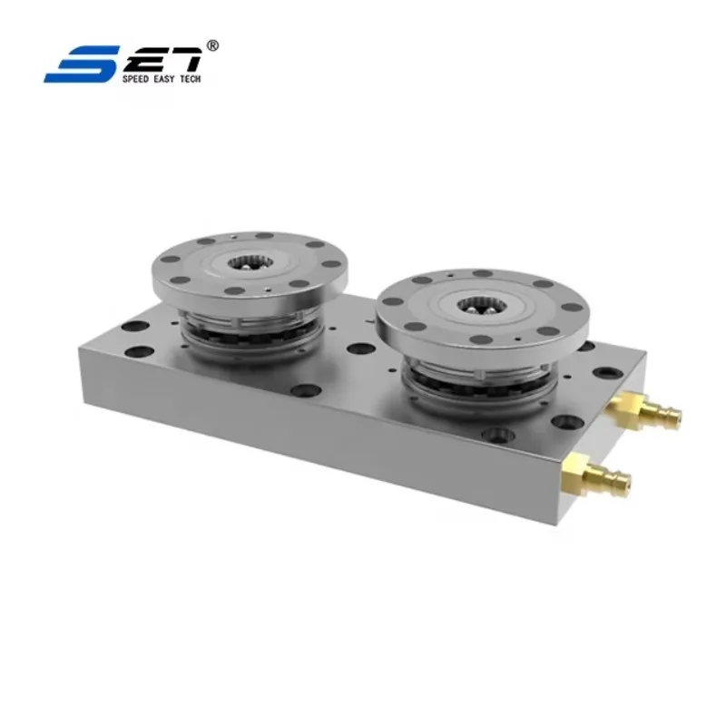 Q2GWB-20 Flange Mounted Two-Unit Zero Locator Base Board Hardened Stainless Steel CNC Machine Tools High Precision Accessory