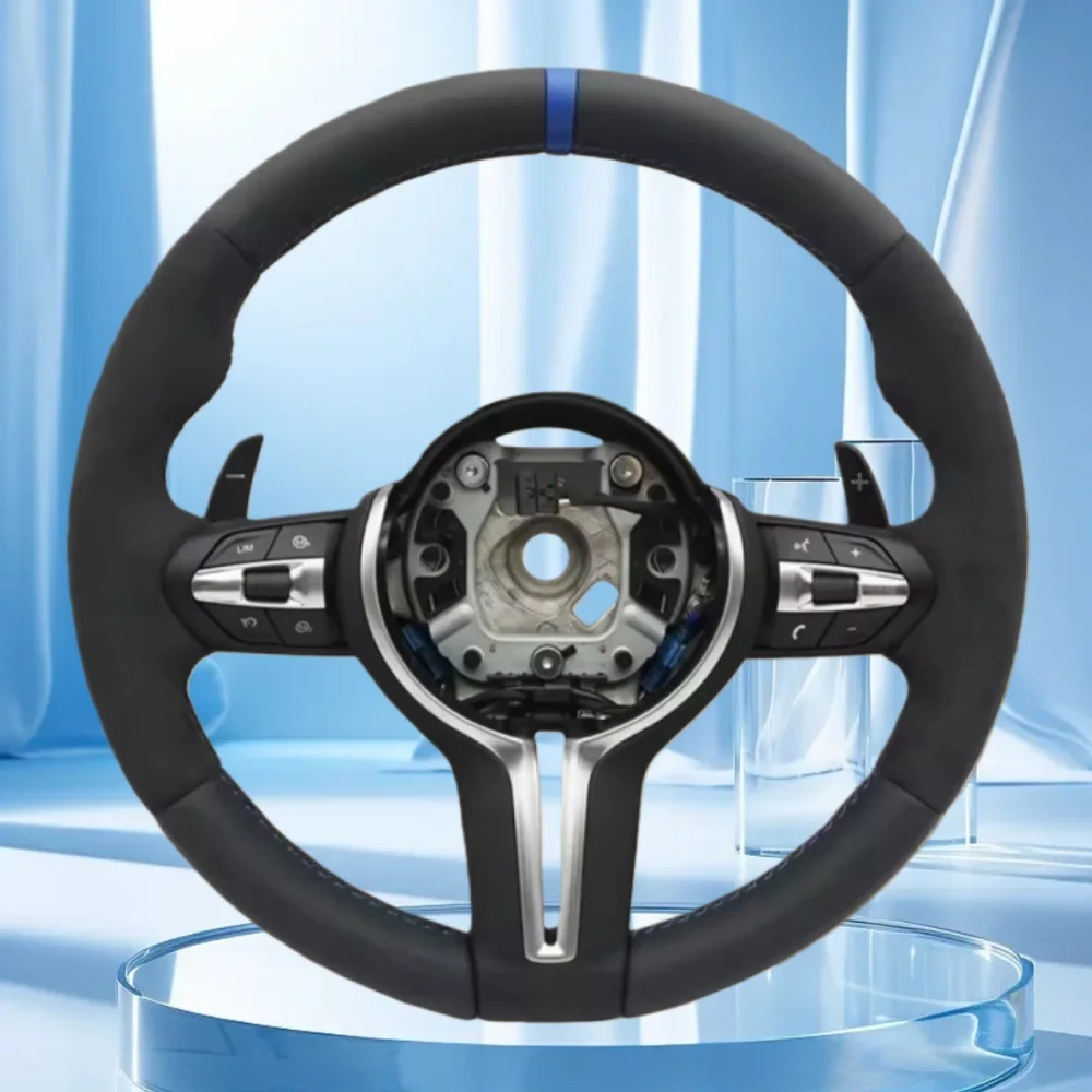 

Модифицированный руль MP для BMW F30 F31 F20 F25 F22 F36 F33 F32 F80 F82 F11 F18 F01 F90 M Sport, замшевый руль для BMW F10