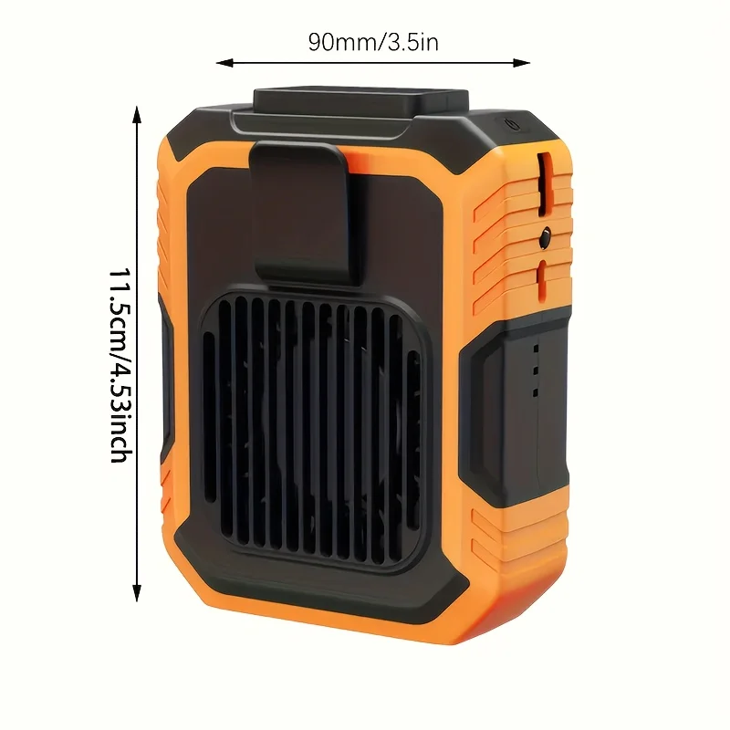

Multifunctional Electric Fan Blowing Quick Cooling Fan With Adjustable Three-speed, Suitable For Travel And Outdoor