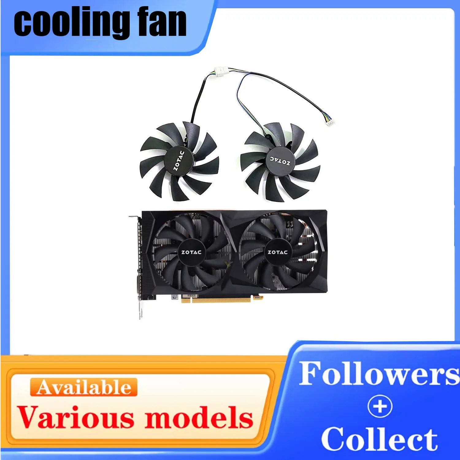 Zotac RTX 2060 Fan Replacement - AliExpress