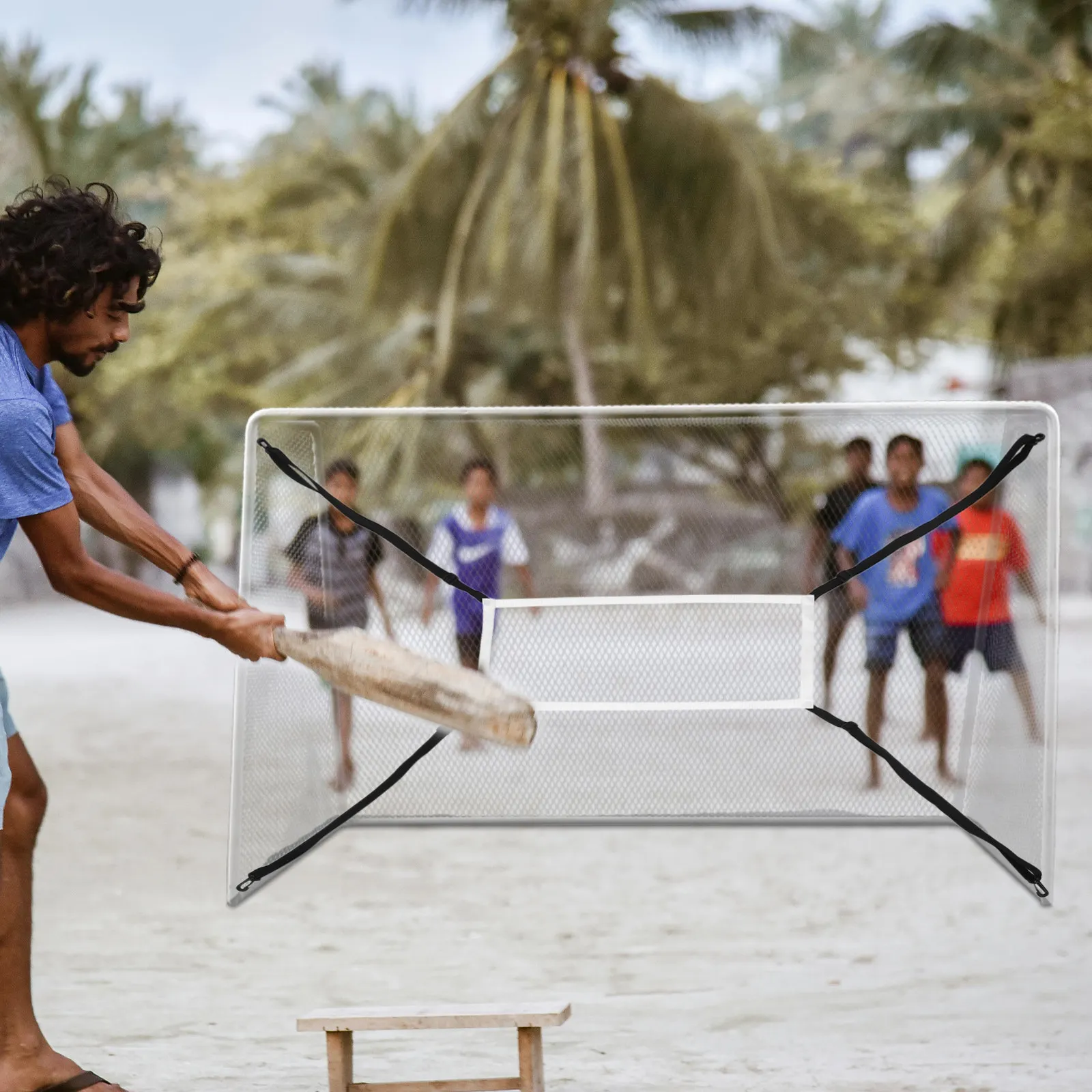

Регулируемая сетка для тренировок по бейсболу и софтболу: для отработки подач, ударов, бросков и ловли мячей