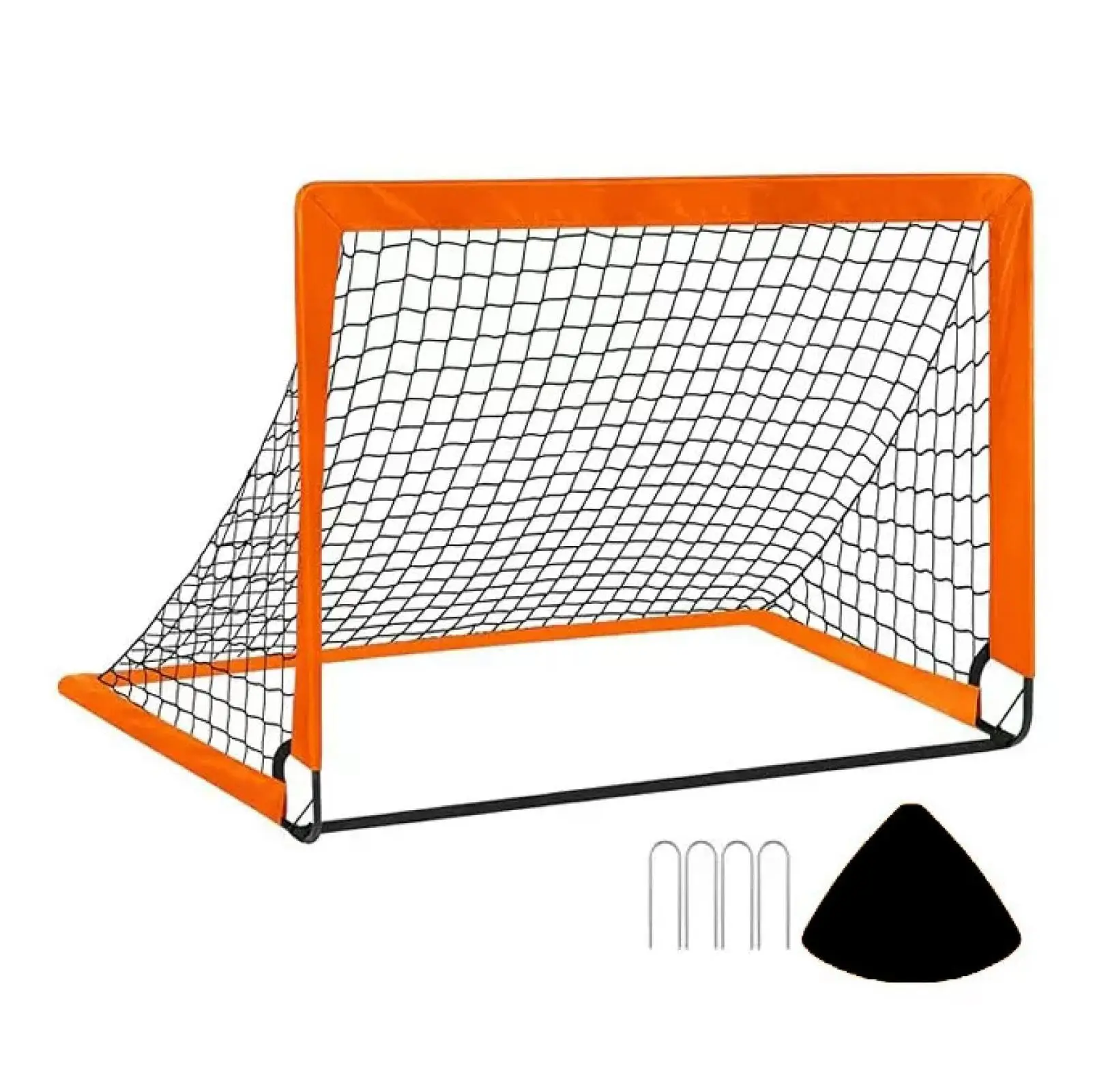 4' x 3' Soccer Goal – Portable, Durable, Easy-to-Assemble for Backyard Training, Practice, and Precision Drills