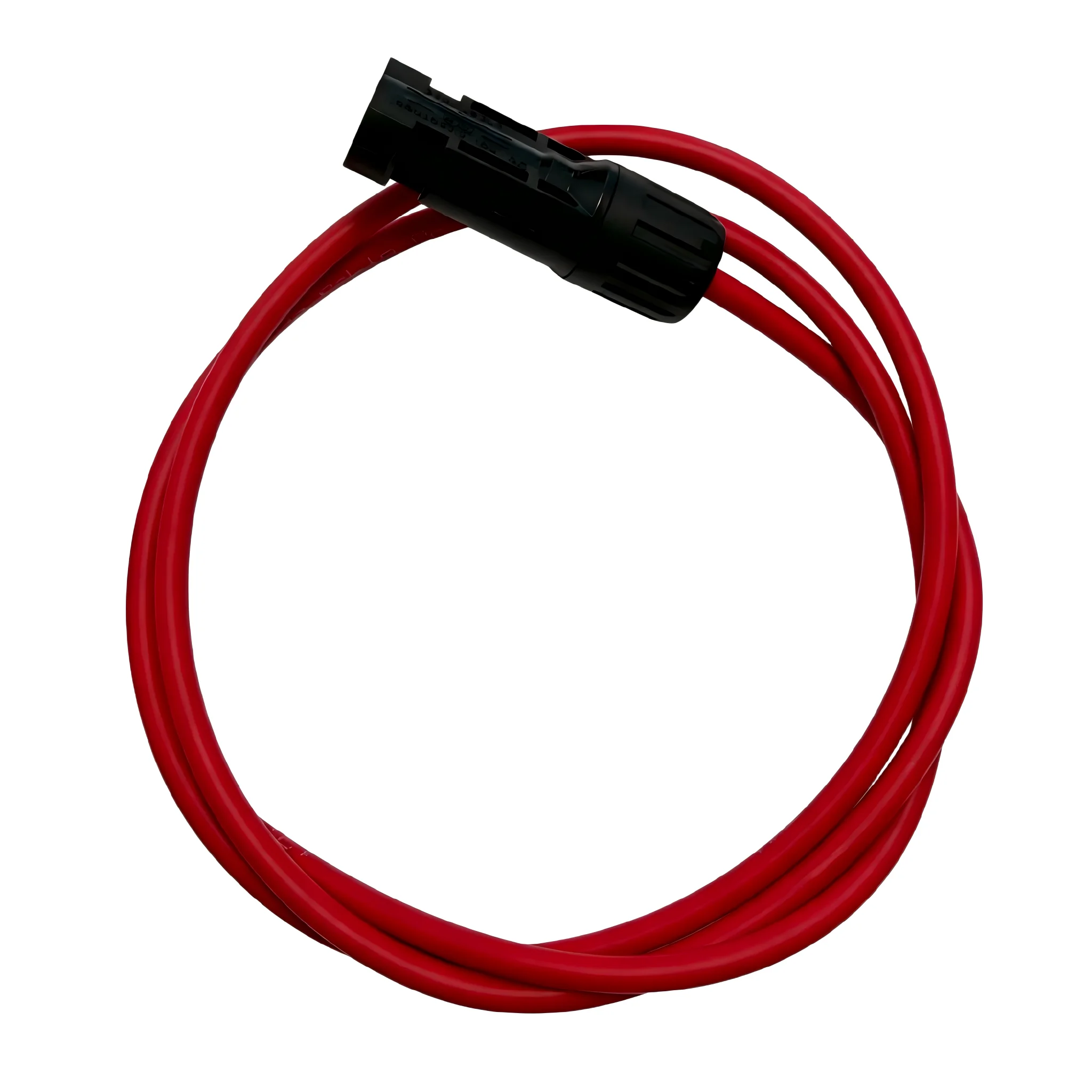 1 Pair Solar Panel Extension Cable Copper Wire Black and Red with solar Connector Solar PV Cable 6/4/2.5 mm2 10/12/14 AWG