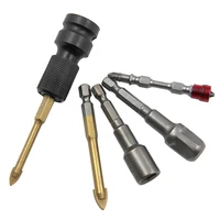 1/2 square handle air cannon to internal hexagon 1/4 hexagon handle electric wrench telescopic conversion head socket power tool 4