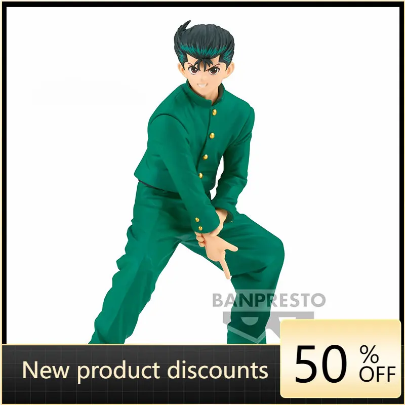 

YuYu Hakusho DXF Urameshi Yusuke 30th anniversary 100% Original genuine 14cm PVC Action Figure Anime Figure Model Doll Gift