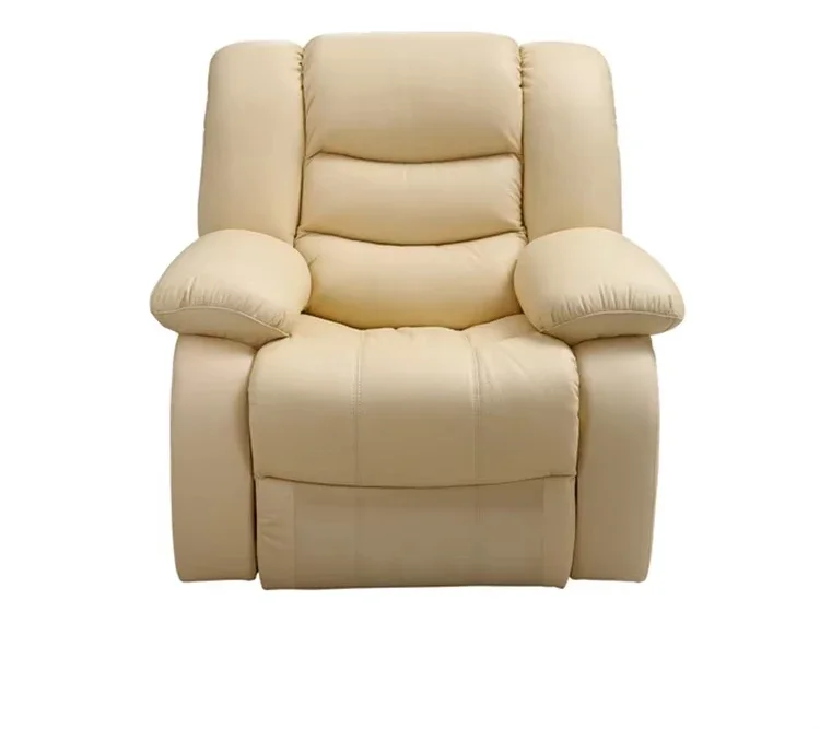 A Home Living Room Furniture Functional One Seat Sofa Modern Luxury Electric Leather Recliner Sofa