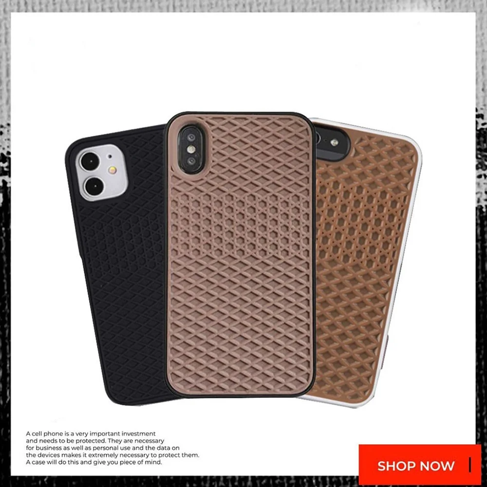 Custodia originale per telefono con scarpe Waffle per iPhone 11 12 13 14 Pro Max X XS XR XSMax 6 7 8 Plus custodia morbida in Silicone per furgoni-Cover completa