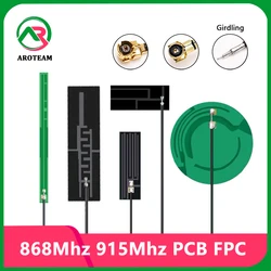 10PCS Wholesale 868Mhz 915Mhz 860~940Mhz Lora FPC PCB Patch Flexible Omni WiFi Antenna 8dbi Internal Board U.fl