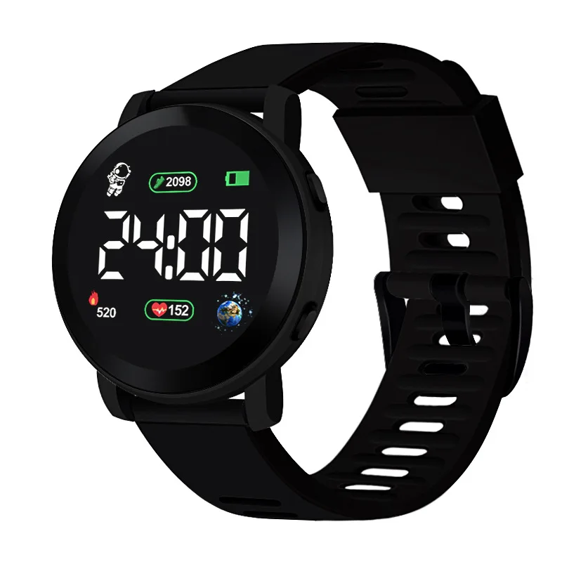 Kids Digital Watch for Boys Girls Electronic Clock LED Wrist Watch Fashion Waterproof Sports  Student Child Simple Watches