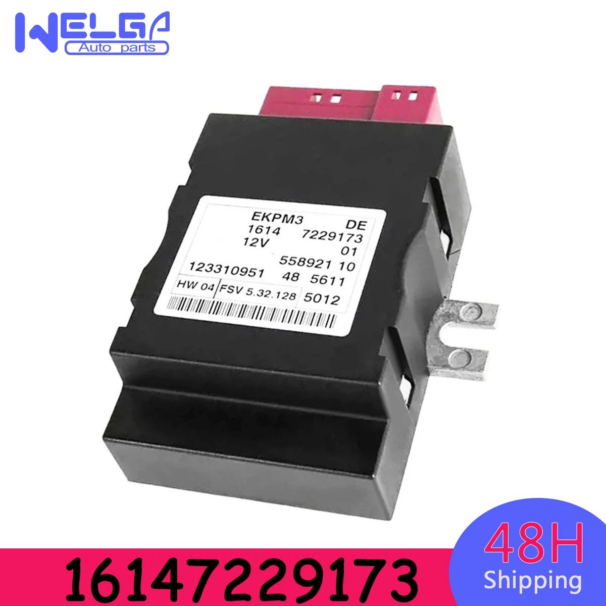 

Car Accessories Fuel Pump Control Module 16147229173 7229173 16147229173 16146765705 6765705 For BMW E81 E87 82 E90 91 92 93 E60