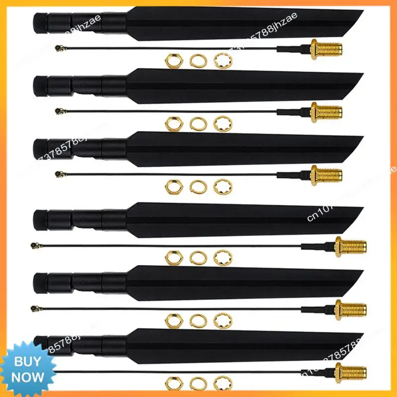 A10R 6 шт. для Banana Pi BPI-R4 BPI-R4-NIC-BE14 Wi-Fi 7 модульная антенна внешняя антенна для Banana Pi R4