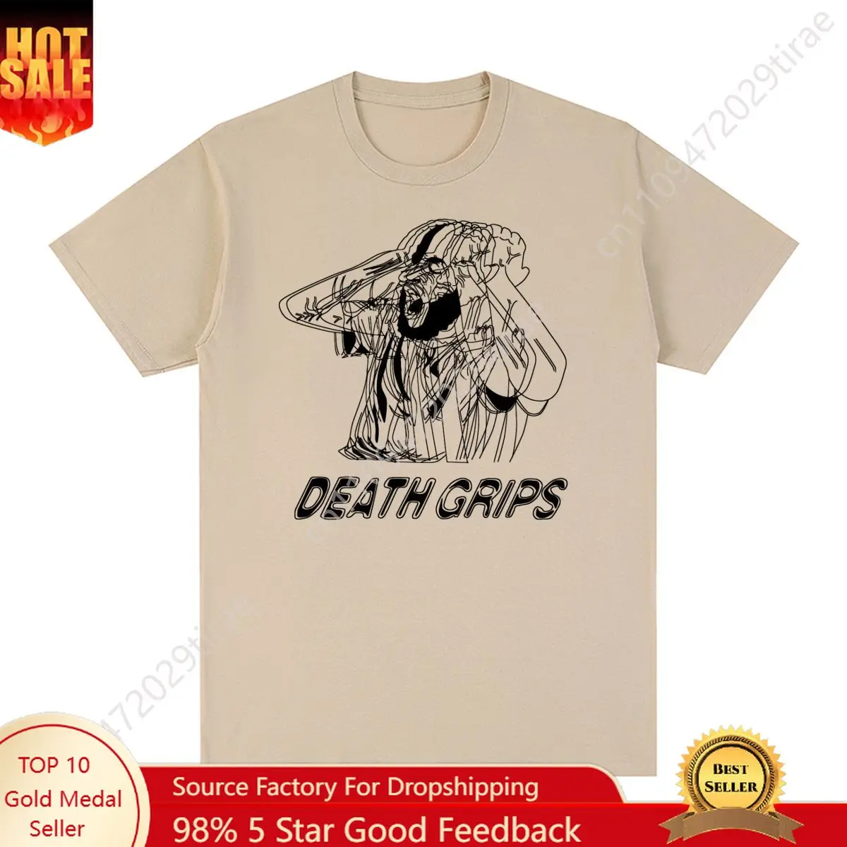 Death Grips Vintage Harajuku Hip Hop T-shirt Cotton Men T shirt New Tee Tshirt Womens Tops