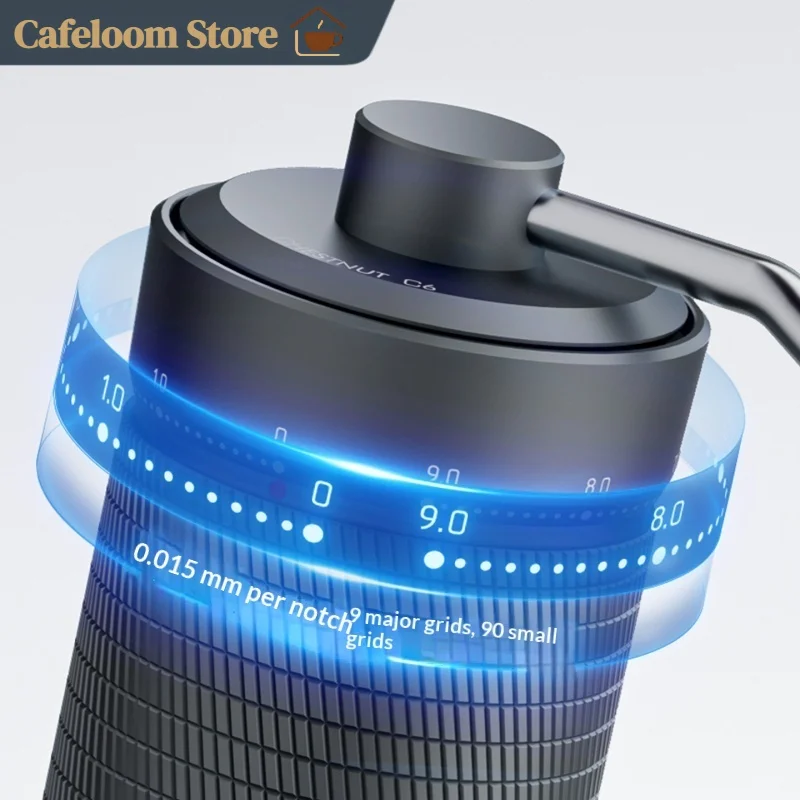 Timemore C6 Manual Coffee Grinder External Adjustment Stainless Steel Burr Hand Crank Coffee Bean Mill For Espresso Pour Over - view 3