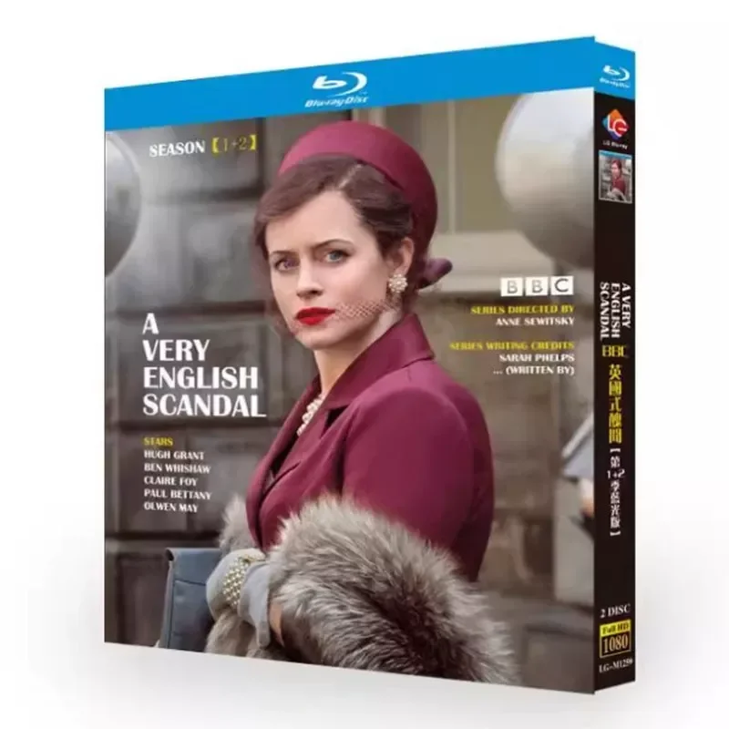 BD Blu-ray диск BBC British Scandal Сезоны 1-2 Американский телесериал 1080p CD Box