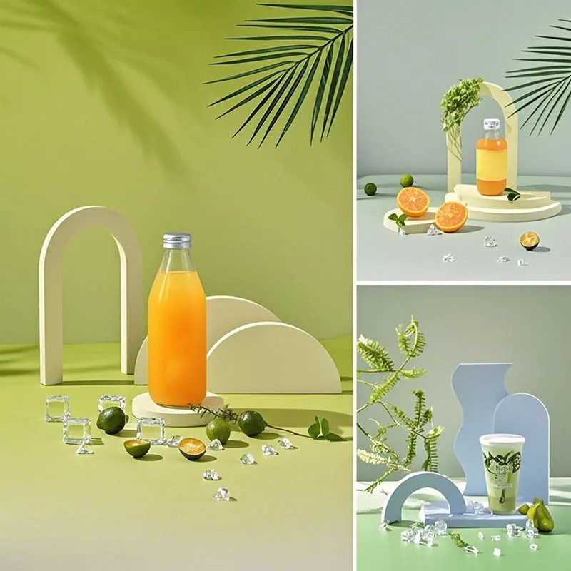 التدرج اللون صور الخلفيات 57*87 سنتيمتر 2 الوجهين التصوير خلفيات مقاومة للماء منتجات الاستوديو التصوير خلفيات الدعائم