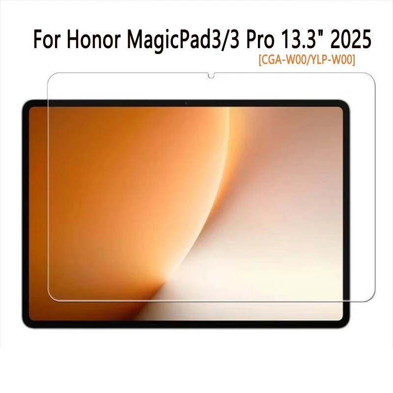 

Tempered Glass Film For Honor MagicPad 3 Pro 13.3 inch 2025 YLP-W00 Scratch Screen Protector Honor MagicPad3 CGA-W00 13.3" Film