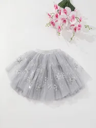 Fashion Baby Girl Skirt Mesh Tutu Tulle Long Length Teenager Girl Clothes Elegant Princess Snow Kids Clothing Children skirt